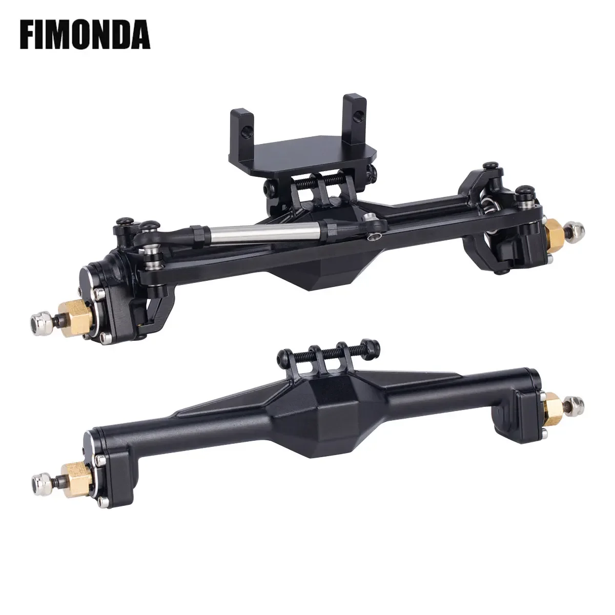 Rc Car Body Shell - Aluminum CNC Portal Axles +10mm with