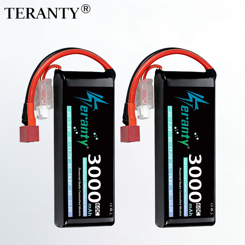Analog Fpv Transmitter - TERANTY 2S 3000mAh Lipo Battery 7.4V