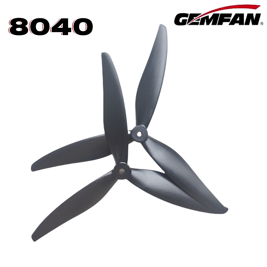 Drone Rc2 - Gemfan 8040 8X4X3 3-blade 8-inch Propeller
