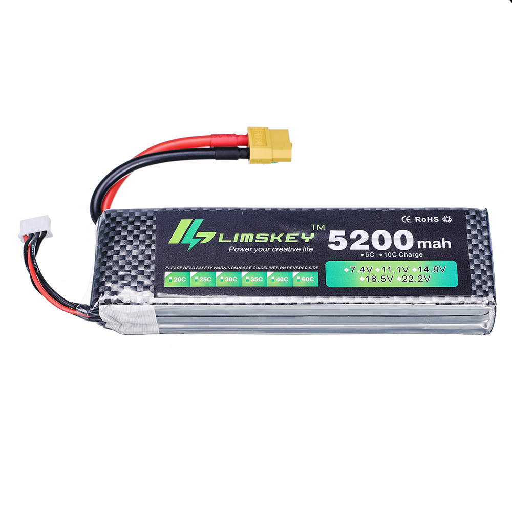 Limskey Power battery 7.4V 520 - Drone Rc Boat recension och pris