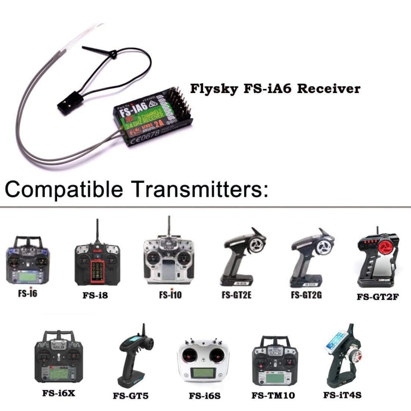 Flysky FS-IA6 Receiver 6CH Dua - Drone Rc Battery recension och pris