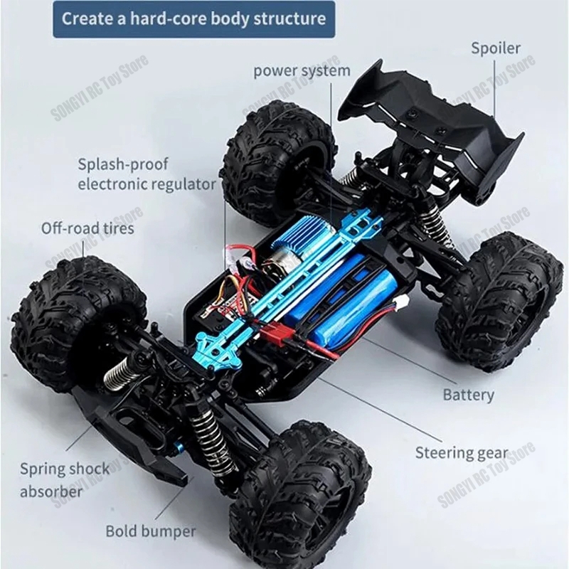 16103 Fast Rc Cars 50km/h 1/16 - Drone Bike Rc recension och pris
