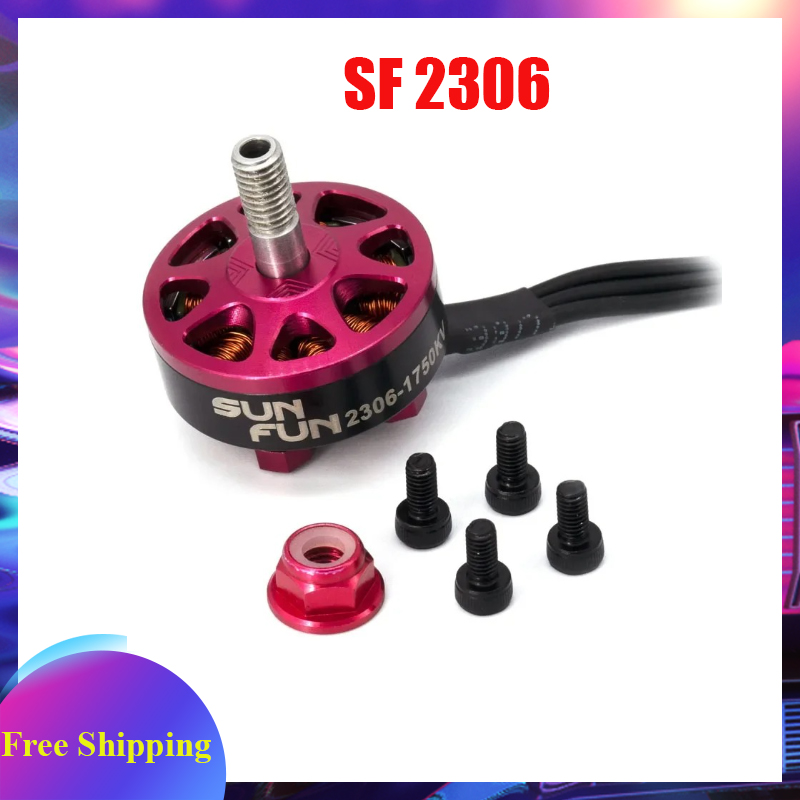 SUN FUN 2306 1750/2500KV 4-6S  - Drone Vs Rc Airplane recension och pris