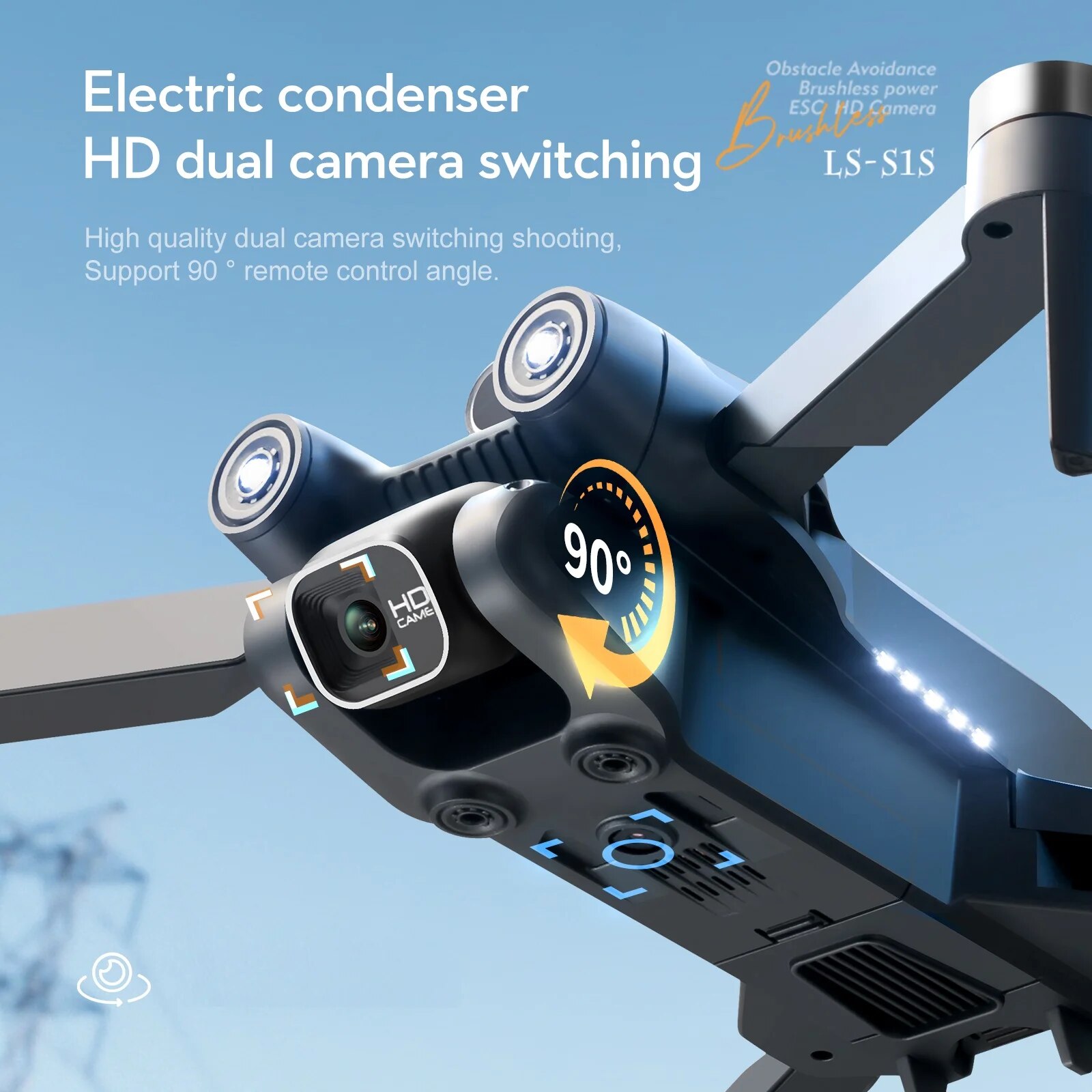 S1S Drone 5G Wifi 4K Professio - Drone S1S Rc Quadcopter recension och pris