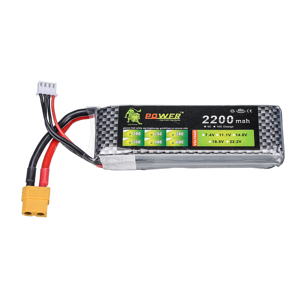 3S 11.1V 35C Lipo Battery 2200 - Drone Rc Boat recension och pris