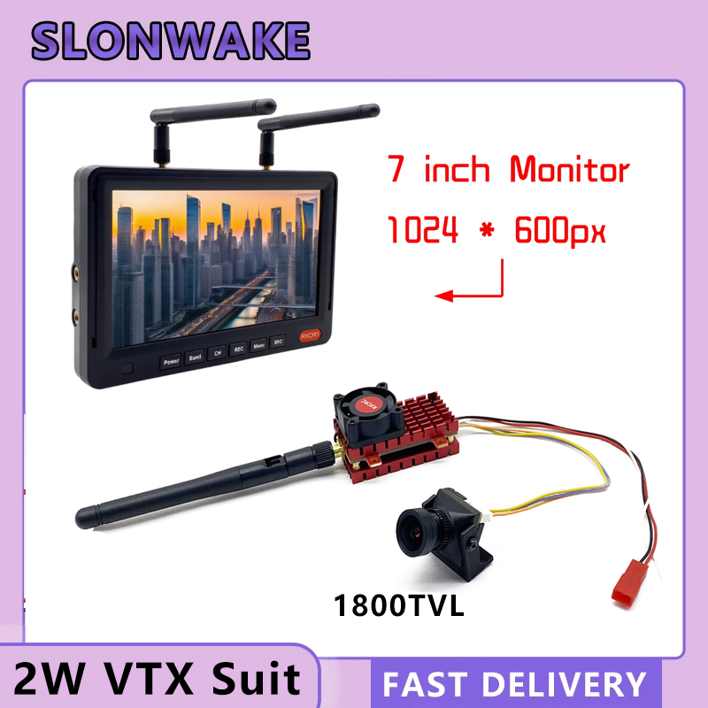 SLONWAKE 5.8G 2W VTX FPV 1800T - Drone Rc With Screen recension och pris