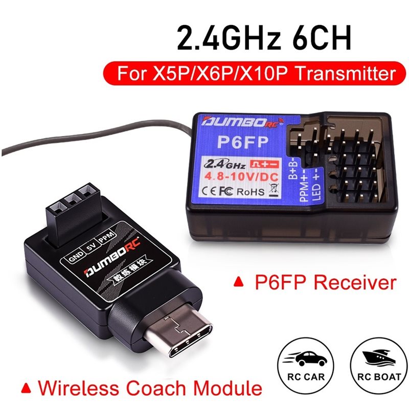 AINY-DUMBORC P6FP RC Receiver  - Rc Boat recension och pris