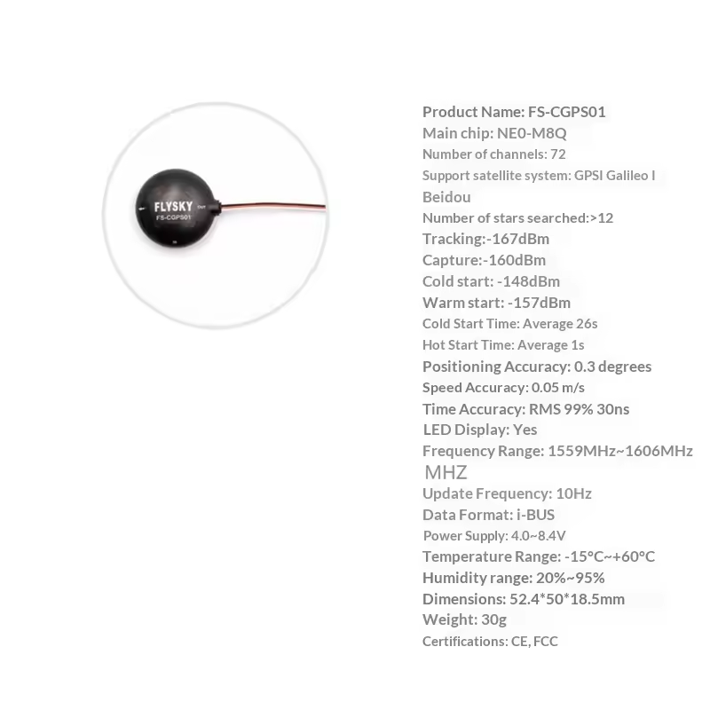 Flysky FS-G11P GPS FS-CGPS01 7 - Rc Boat recension och pris