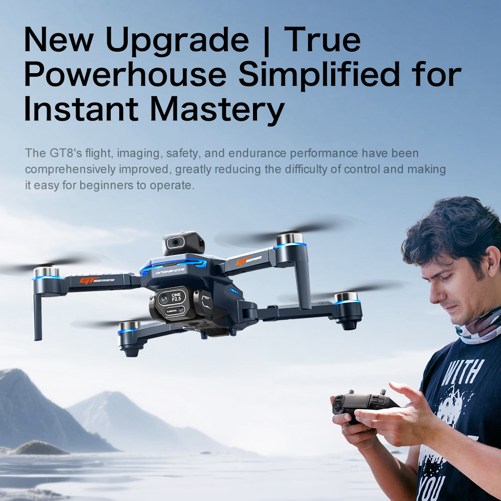 Original GT8 Drone 8K Professi - Drone Rc Folding recension och pris
