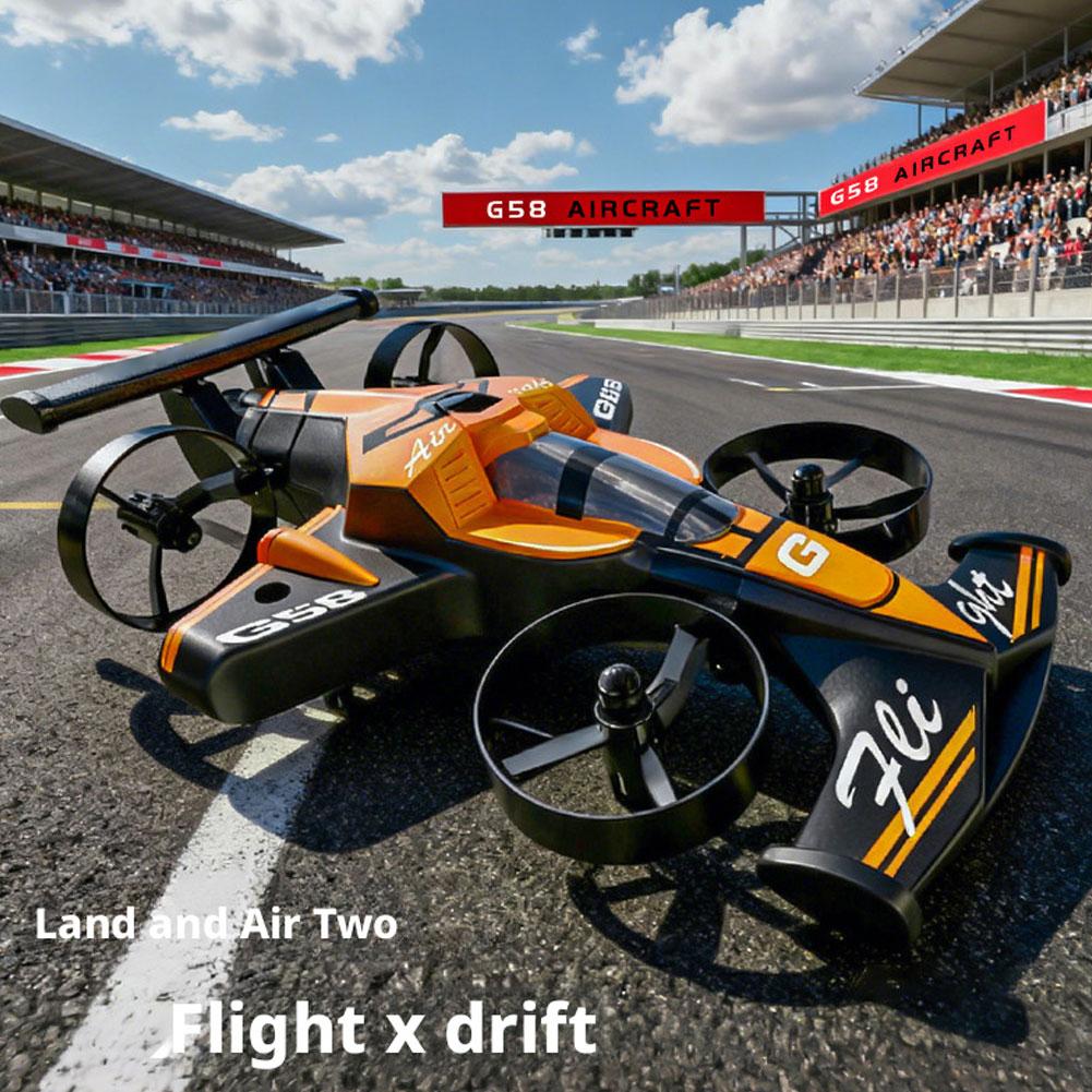 2-in-1 RC Flying Stunt Car & D - Rc Drone And Flying Car recension och pris