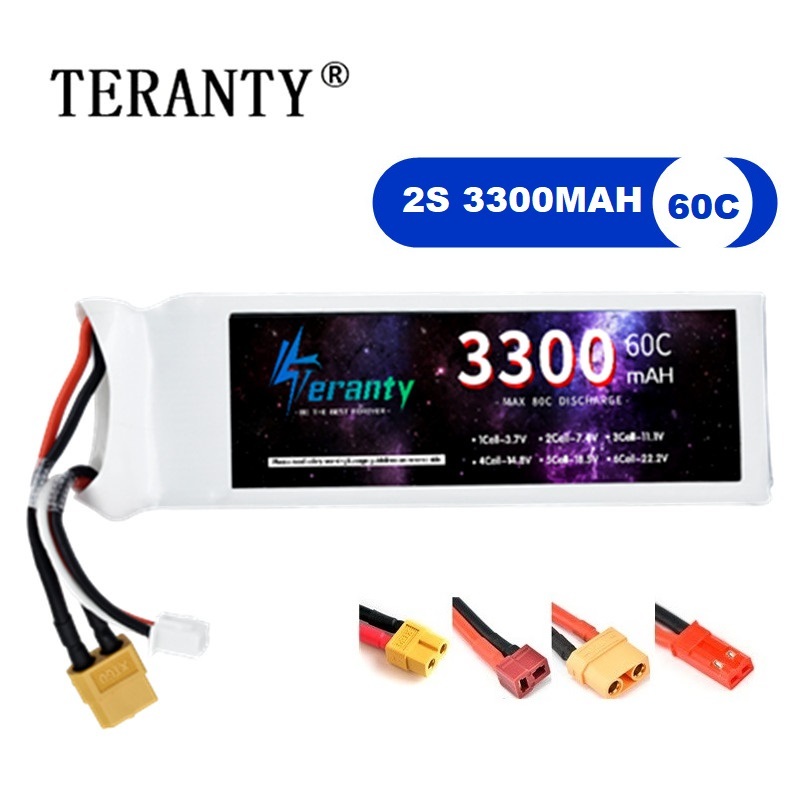 2S 7.4V LiPo Battery 3300mAh 6 - Drone Rc Boat recension och pris