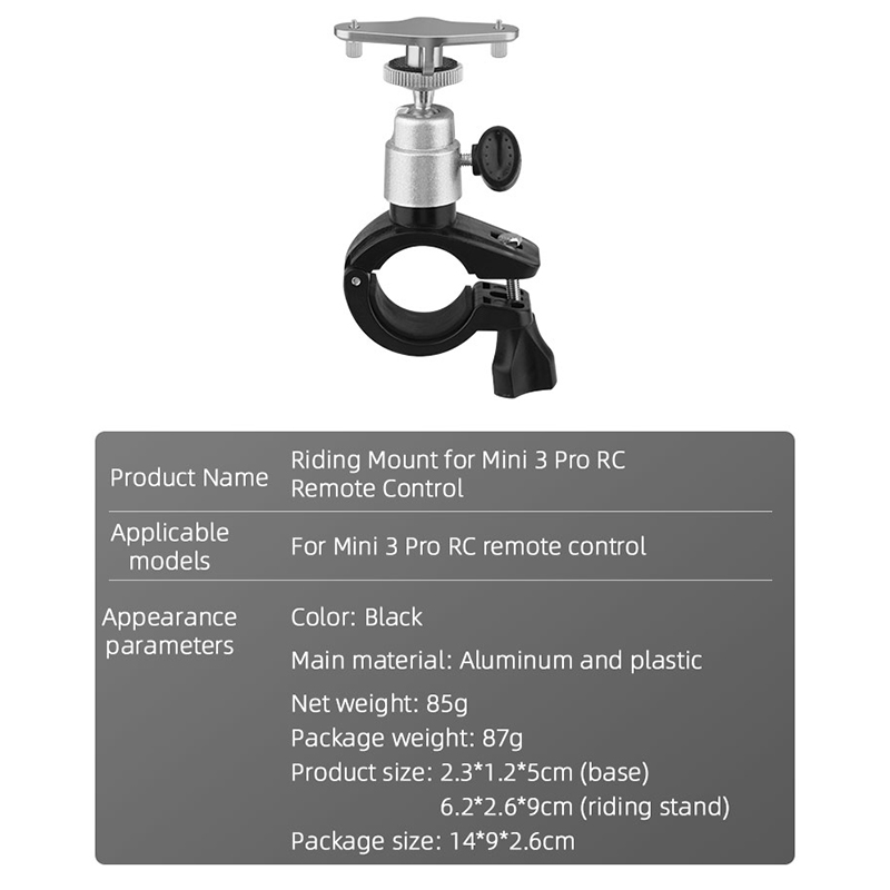 Bicycle Bracket Holder Adjusta - Drone Bike Rc recension och pris
