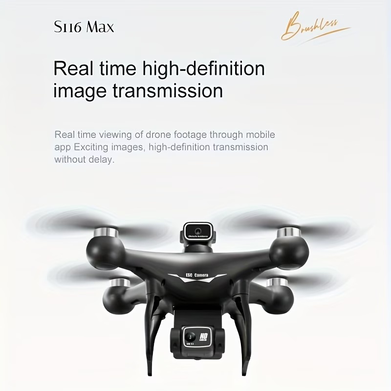 New Brushless Motor Optical Fl - Drone Rc S116 recension och pris