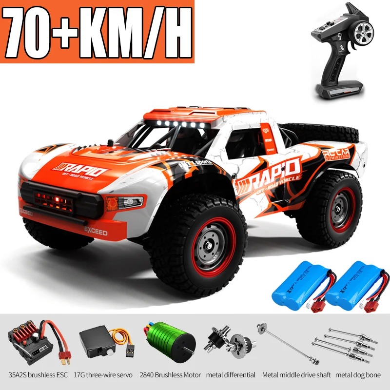 JJRC Q130 1:16 70KM/H 4WD RC C - Drone Bike Rc recension och pris