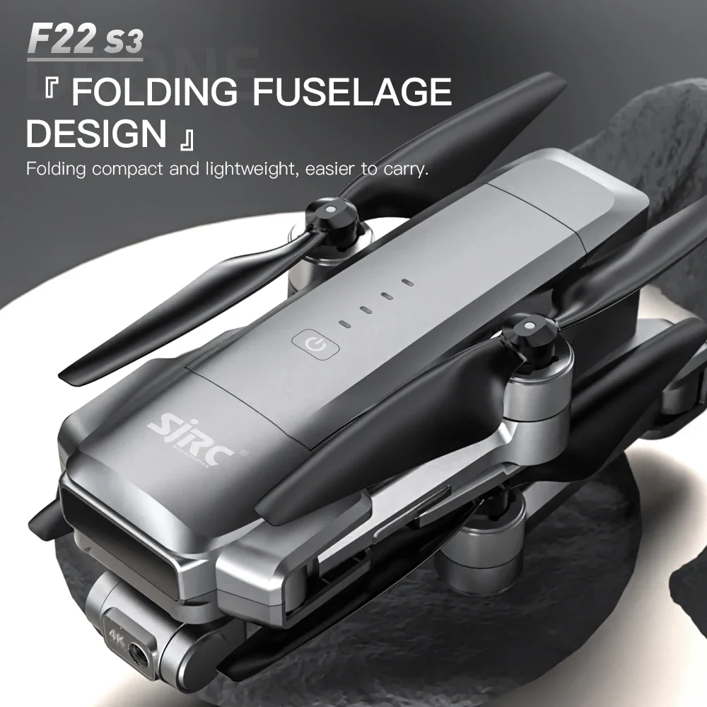 SJRC F22 S3 pro Foldable RC Qu - Drone Rc Land recension och pris