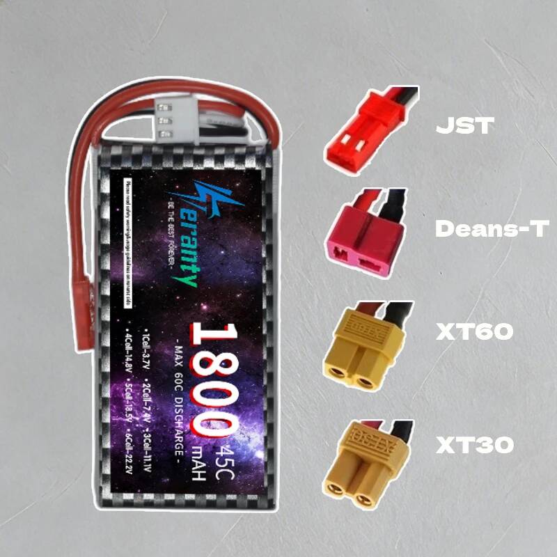 TERANTY 2S 3S 4S 1800mAh Lipo  - Drone Rc Boat recension och pris
