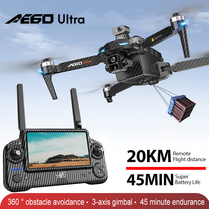 AE60 GPS Drone Professional 8K - Drone Rc Folding recension och pris