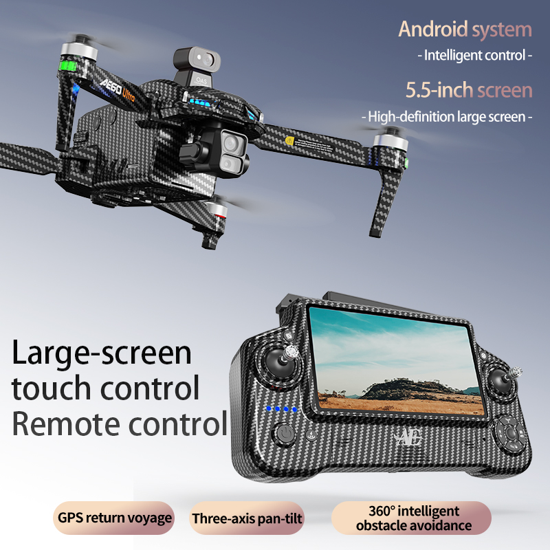 AE60 GPS Drone Professional 8K - Drone Rc Folding recension och pris