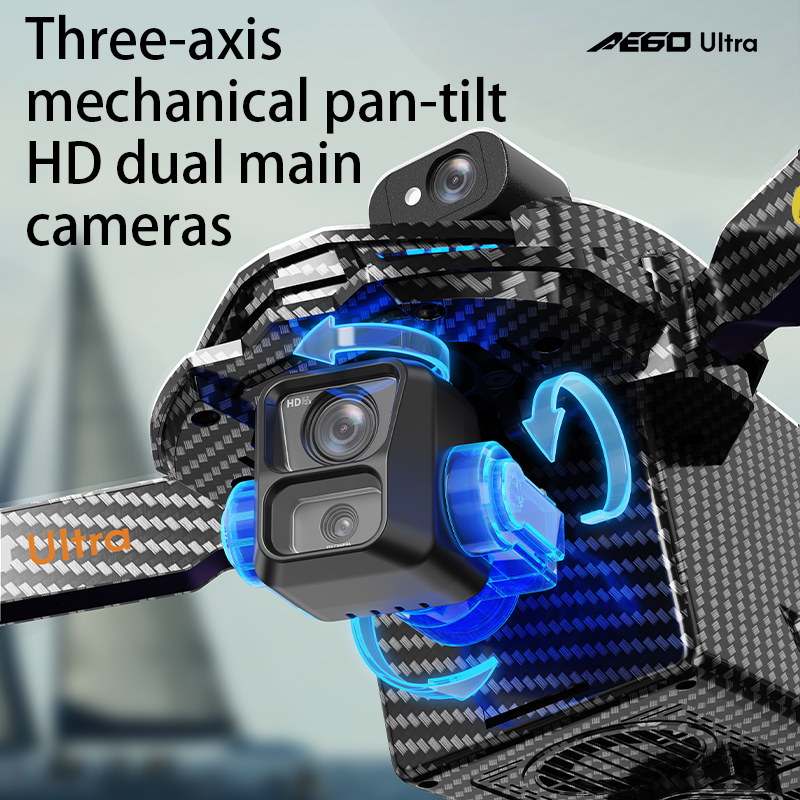 AE60 GPS Drone Professional 8K - Drone Rc Folding recension och pris