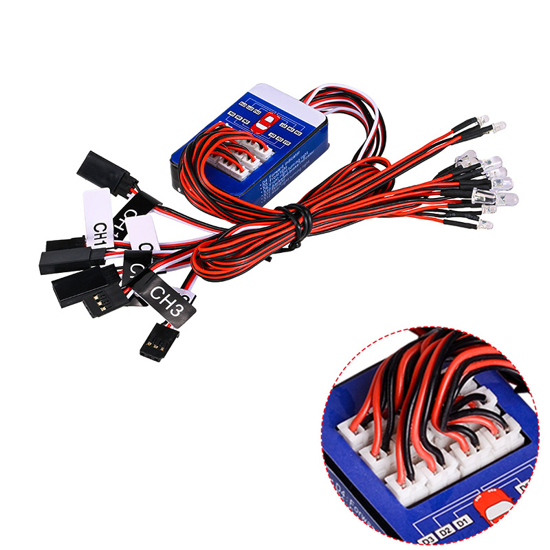 Rc 12 LED Lighting System Kit  - Rc Car Body Shell recension och pris