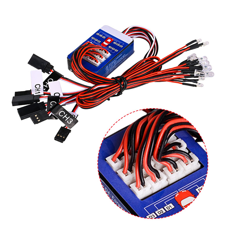 Rc 12 LED Lighting System Kit  - Rc Car Body Shell recension och pris