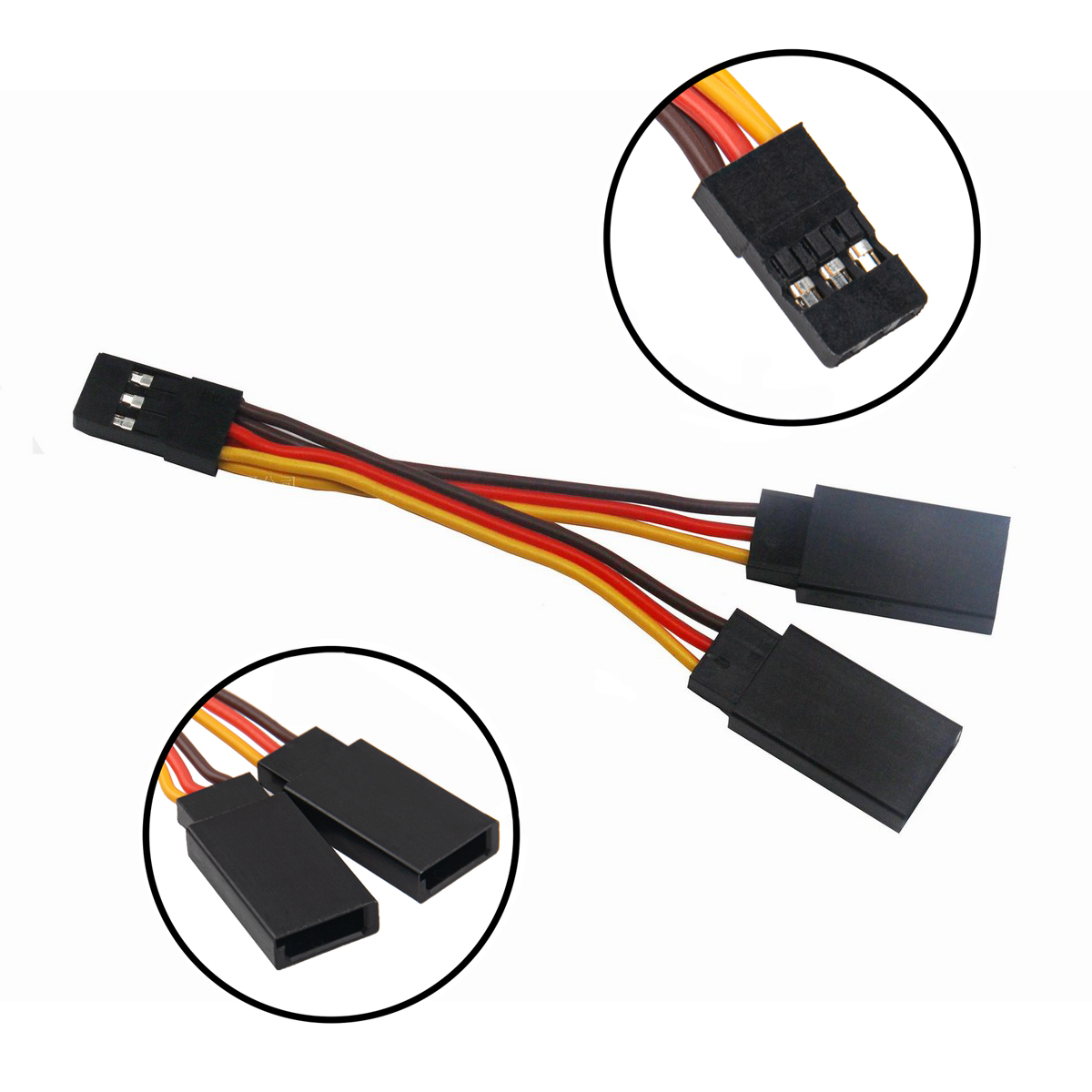 1 2pcs /5pcs 90mm Servo Splitt - Drone Rc Land recension och pris