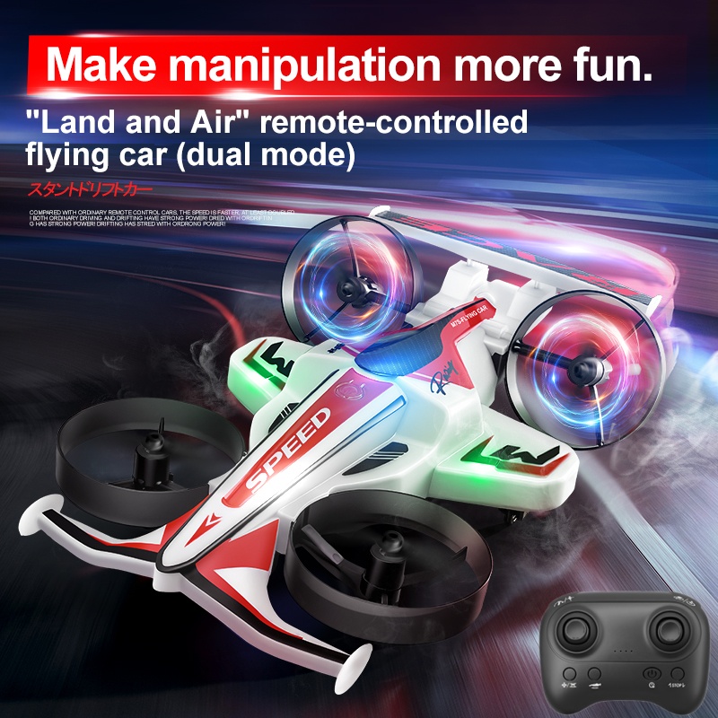 Land Air Dual Mode 2In1 Electr - Rc Drone And Flying Car recension och pris