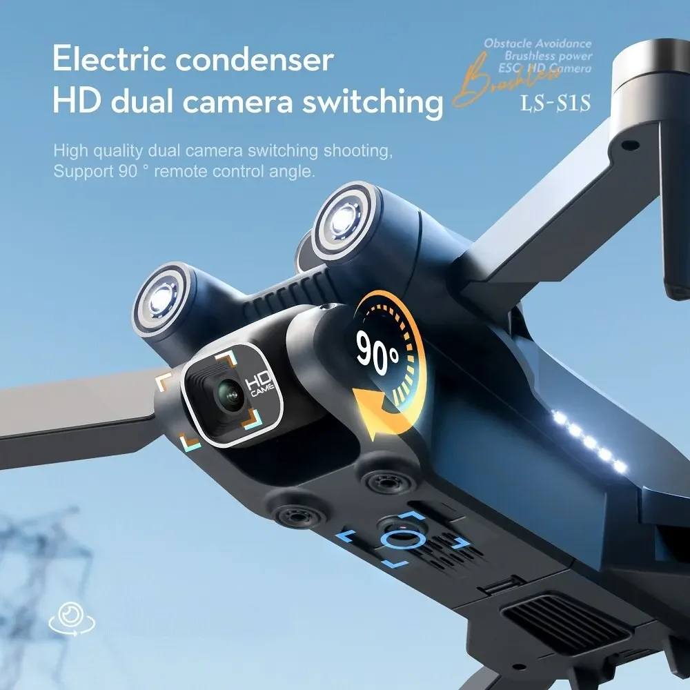 S1S Brushless Drone 4k Profess - Drone S1S Rc Quadcopter recension och pris