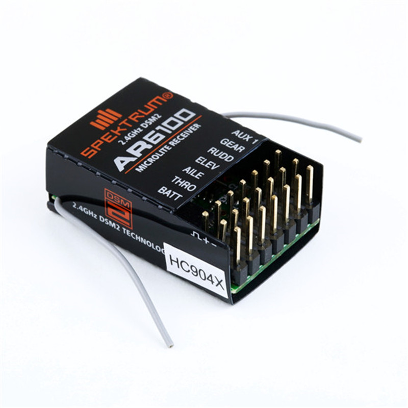 AR6100 DSM2 6CH 2.4GHz Receive - Drone Rc Battery recension och pris
