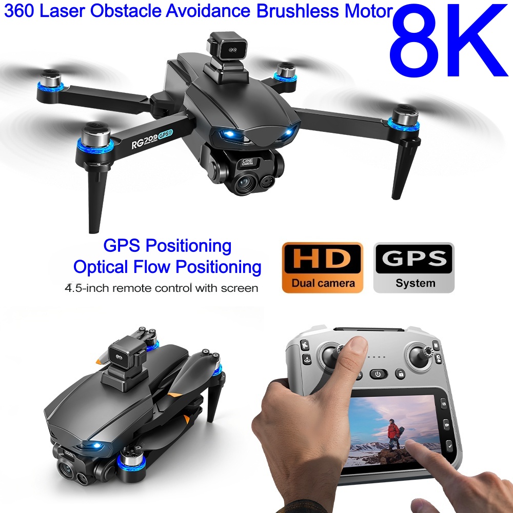 NEW 8K Drone With HD Camera La - Drone Rc Folding recension och pris