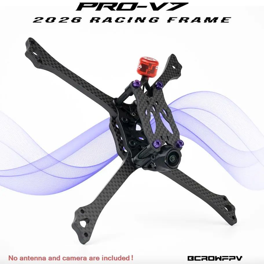 BCROWFPV PRO-V7 Racing Drone F - Drone Frame 5 Inch recension och pris