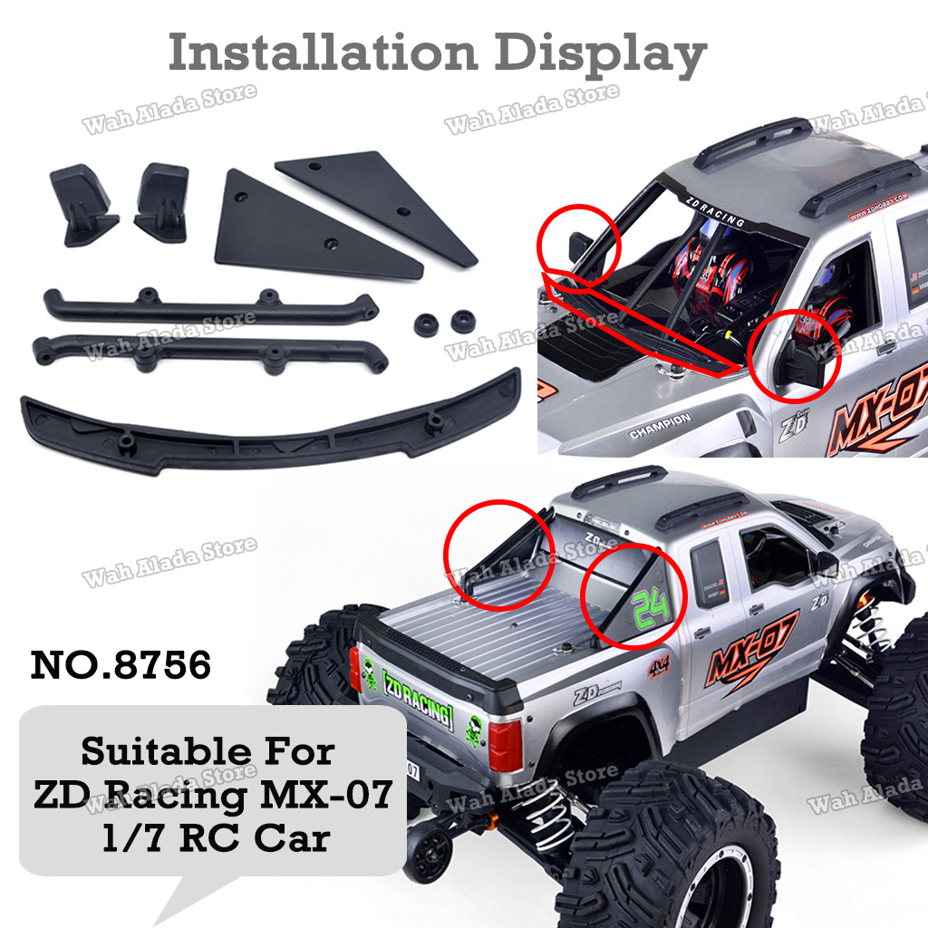 ZD Racing MX-07 1/7 RC Car Pro - Rc Car Body Shell recension och pris