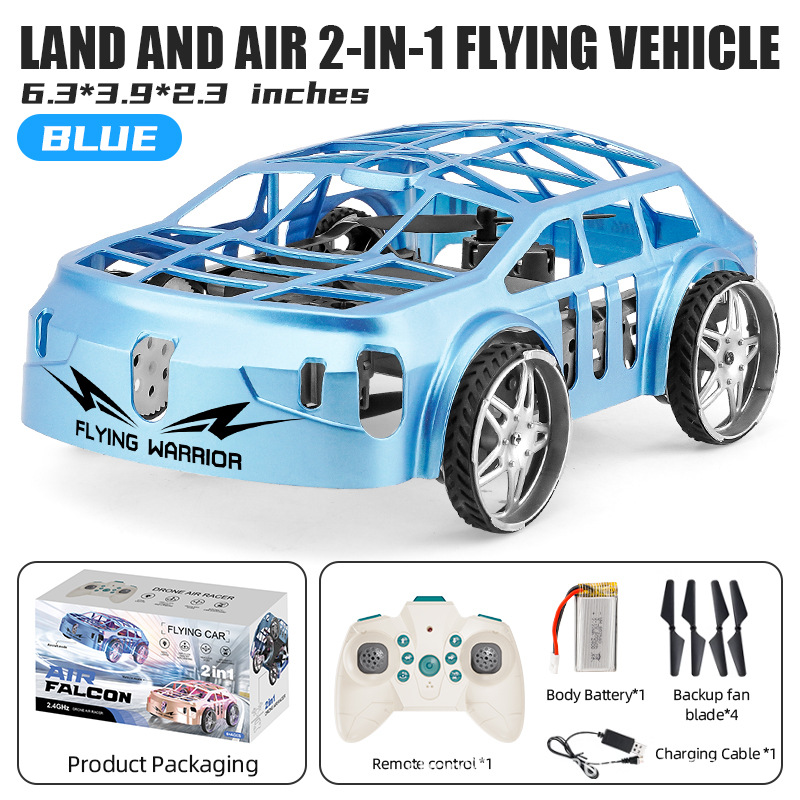 Flying Warrior Land Air 2 In 1 - Rc Drone And Flying Car recension och pris