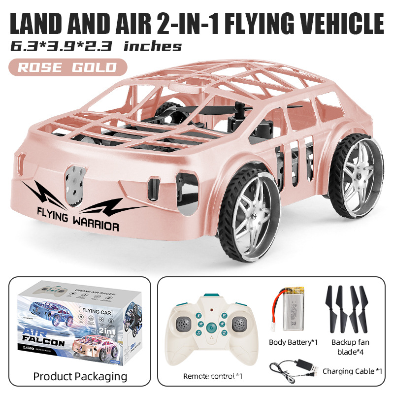 Flying Warrior Land Air 2 In 1 - Rc Drone And Flying Car recension och pris