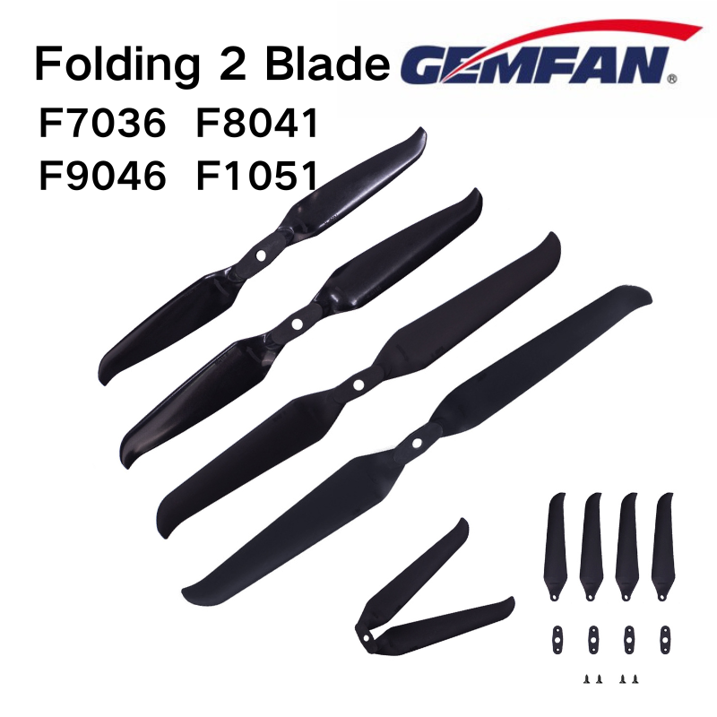 Folding Prop 2 Blade 7-10inch  - Drone Rc Folding recension och pris