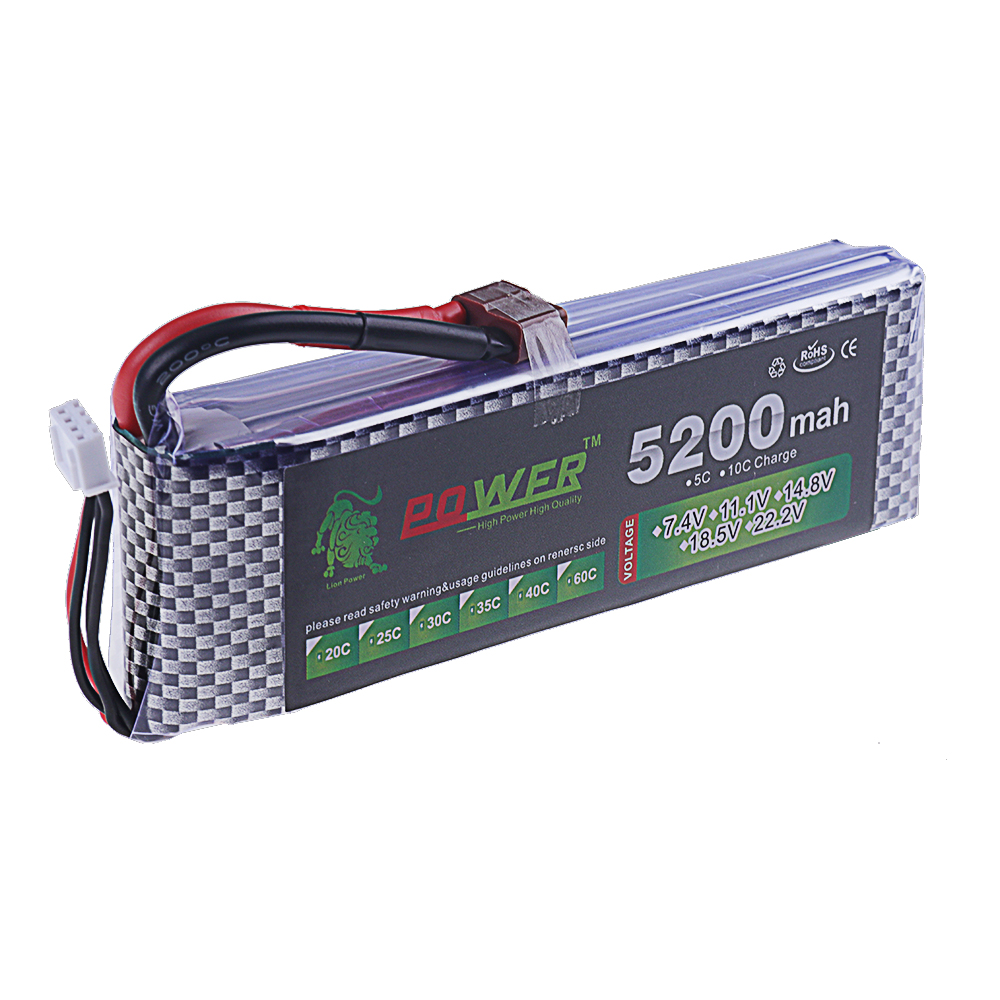 3S Lipo Battery 11.1V 5200mah  - Drone Rc Boat recension och pris