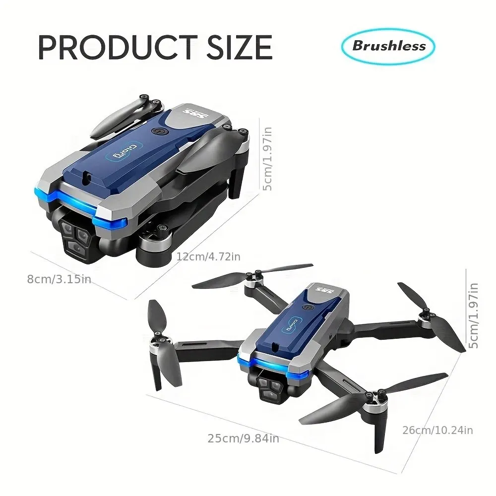 S8S GPS Drone 5G Wifi 8K HD Du - Drone Rc With Screen recension och pris